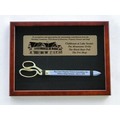 Black Ceremonial Scissors Display Cases for 20" Ceremonial Scissors